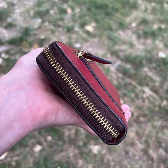 Fossil zip envelope wallet leather - Picture 4 of 7